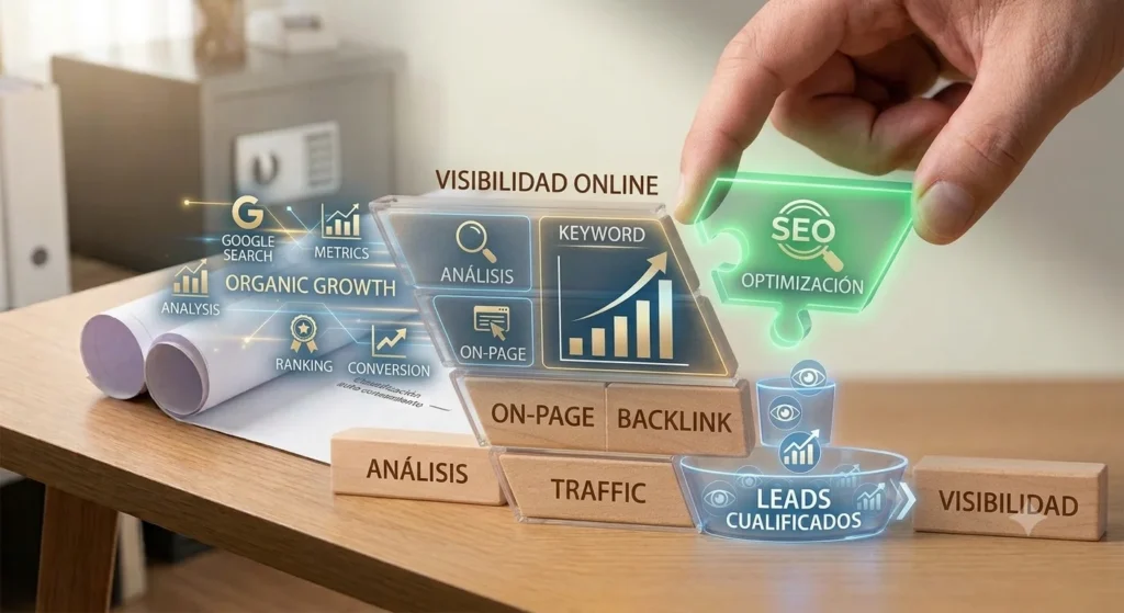 seo-empresas-construccion-posicionamiento-google.webp Estrategia SEO para empresas de construcción con optimización on-page, palabras clave, análisis y posicionamiento en Google para generar tráfico orgánico y leads cualificados.