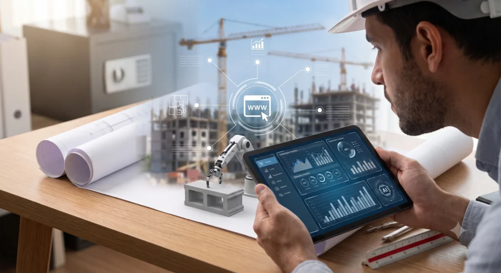 inteligencia-artificial-y-automatización-para-empresas-de-construcción Inteligencia artificial y automatización aplicadas a empresas de construcción para optimizar procesos, analizar datos y mejorar la productividad.